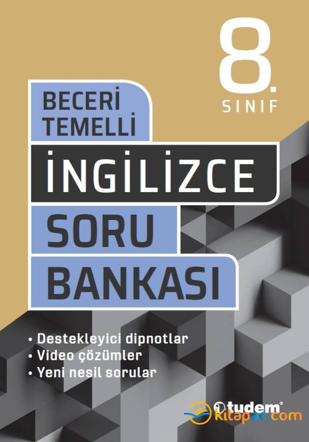 TUDEM 8.Sınıf İNGİLİZCE Beceri Temelli Soru Bankası - 1