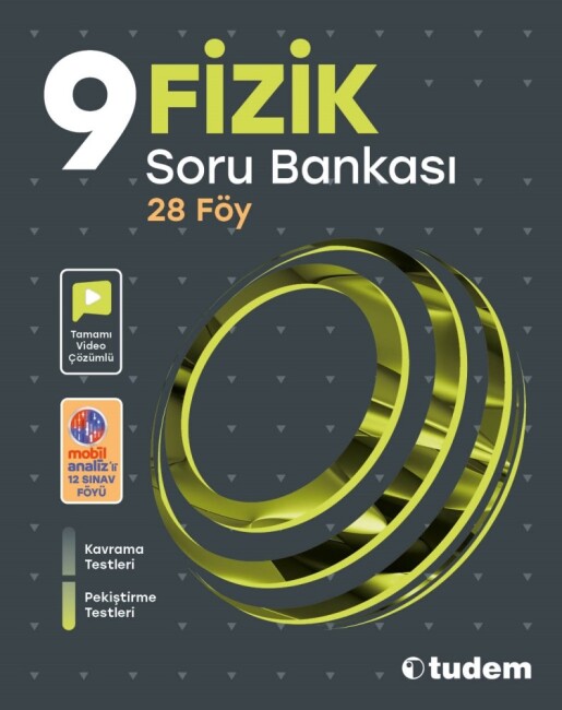 TUDEM 9.Sınıf FİZİK Soru Bankası 28 Föy - TUDEM EĞİTİM YAYINLARI