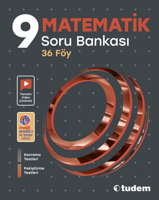 TUDEM 9.Sınıf MATEMATİK Soru Bankası - TUDEM EĞİTİM YAYINLARI