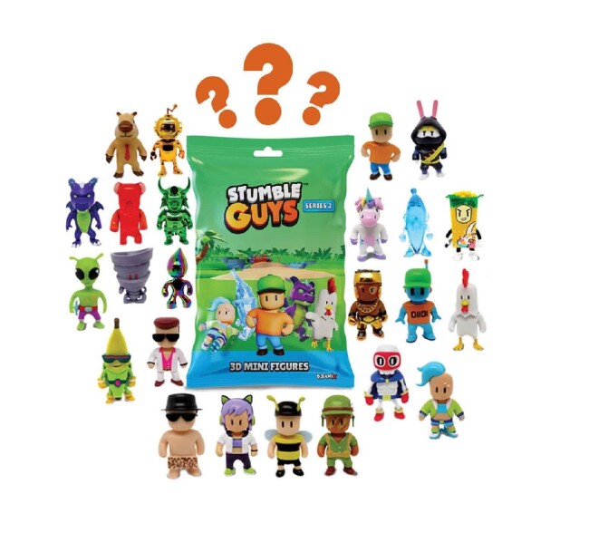 TUY16000 STUMBLE GUYS MINI FIGUR S2 CDU18-SG-30006 - GP