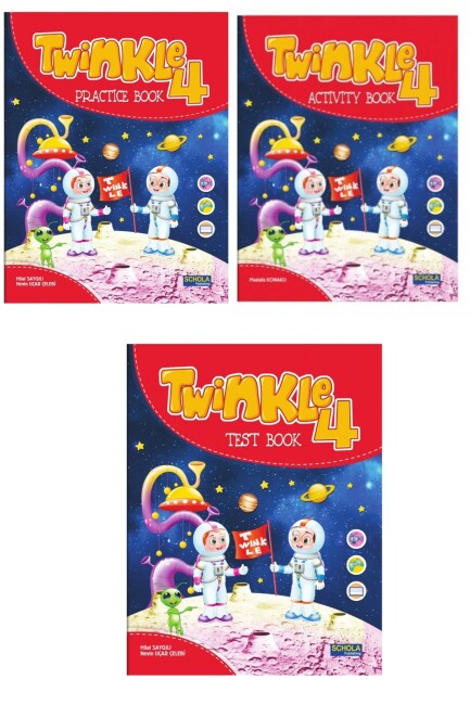 TWİNKLE 4.Sınıf İNGİLİZCE 3 lü SET - SCHOLA PUBLİSHİNG