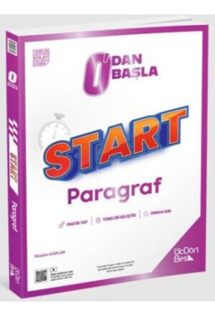 ÜÇDÖRTBEŞ 0 DAN BAŞLA START PARAGRAF - ÜÇDÖRTBEŞ YAYINLARI