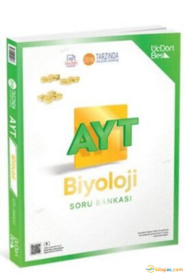 ÜÇDÖRTBEŞ AYT BİYOLOJİ Soru Bankası - 1