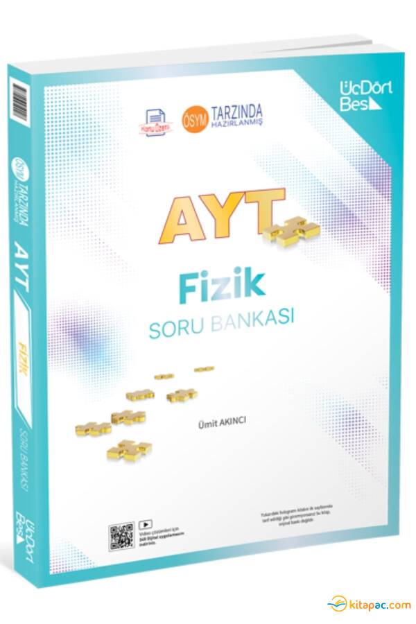 ÜÇDÖRTBEŞ AYT FİZİK Soru Bankası - 1