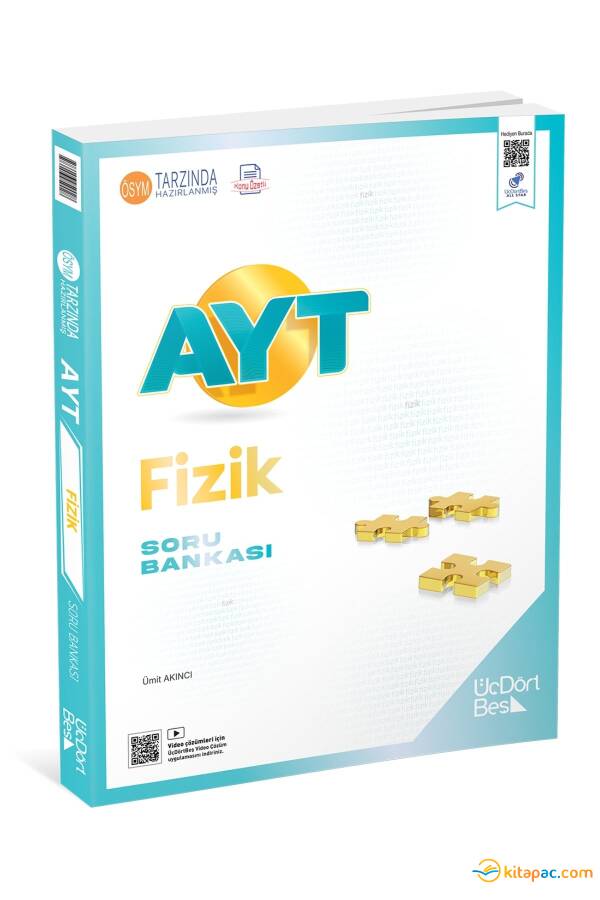 ÜÇDÖRTBEŞ AYT FİZİK SORU BANKASI - 1
