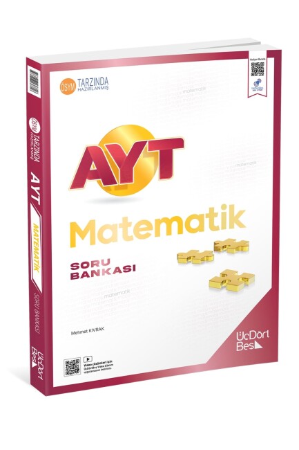 ÜÇDÖRTBEŞ AYT MATEMATİK SORU BANKASI - ÜÇDÖRTBEŞ YAYINLARI