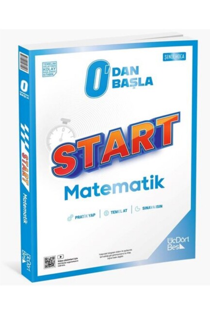 ÜÇDÖRTBEŞ 0 DAN BAŞLA START MATEMATİK - ÜÇDÖRTBEŞ YAYINLARI