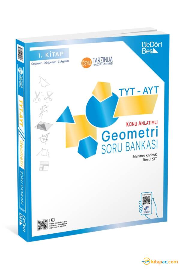 ÜÇDÖRTBEŞ TYT AYT GEOMETRİ SORU BANKASI - 1