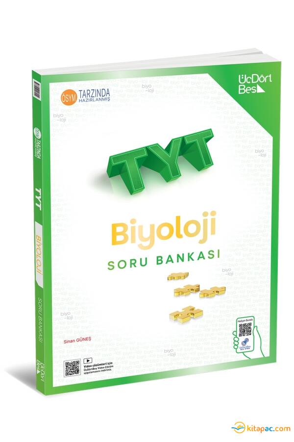 ÜÇDÖRTBEŞ TYT BİYOLOJİ SORU BANKASI - 1