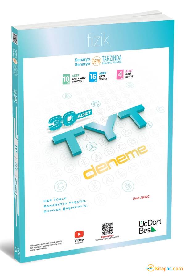 ÜÇDÖRTBEŞ TYT 30 LU FİZİK DENEME - 1