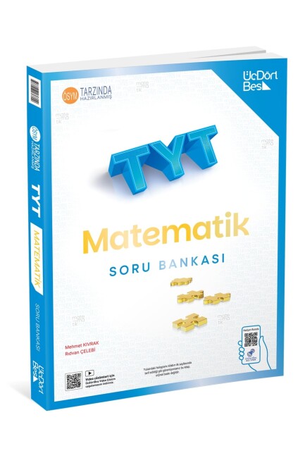 ÜÇDÖRTBEŞ TYT MATEMATİK SORU BANKASI - ÜÇDÖRTBEŞ YAYINLARI