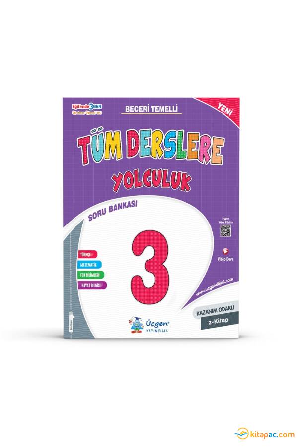 ÜÇGEN 3.Sınıf TÜM DERSLERE YOLCULUK Soru Bankası - 1