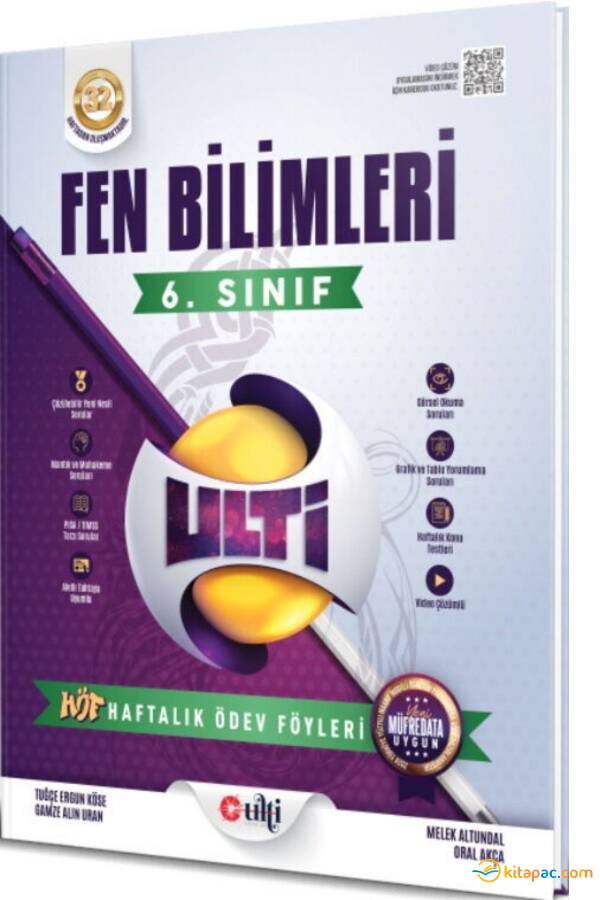 ULTİ 6.Sınıf FEN BİLİMLERİ (HÖF) - HAFTALIK ÖDEV FÖYLERİ - 1