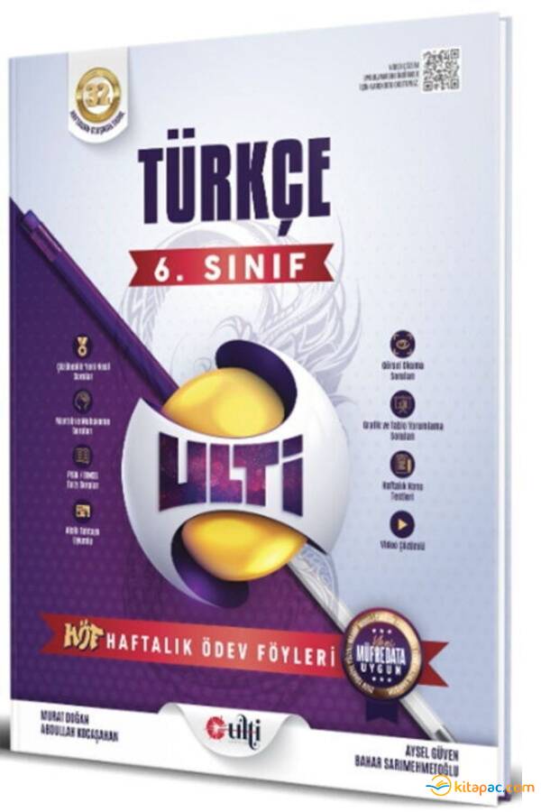 ULTİ 6.Sınıf TÜRKÇE (HÖF) - HAFTALIK ÖDEV FÖYLERİ - 1