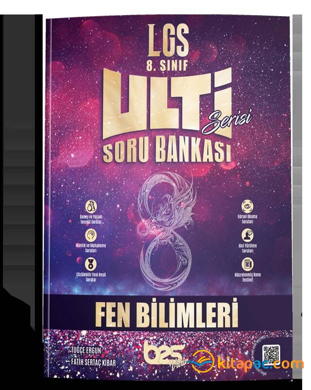 ULTİ YAYINLARI 8.SINIF FEN BİLİMLERİ SORU BANKASI - 1