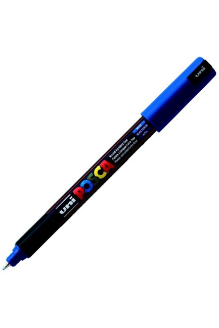 UNİ POSCA PC-1MR 0,7 SU BAZLI POSTER MARKÖR - Mavi - POSCA