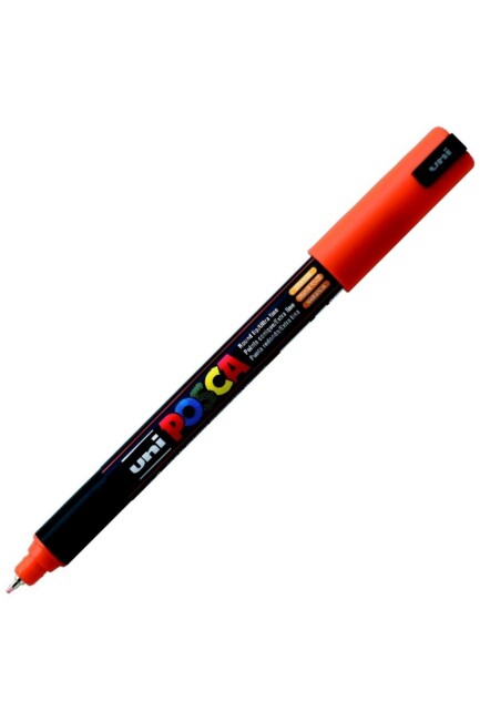 UNİ POSCA PC-1MR 0,7 SU BAZLI POSTER MARKÖR - Turuncu - POSCA