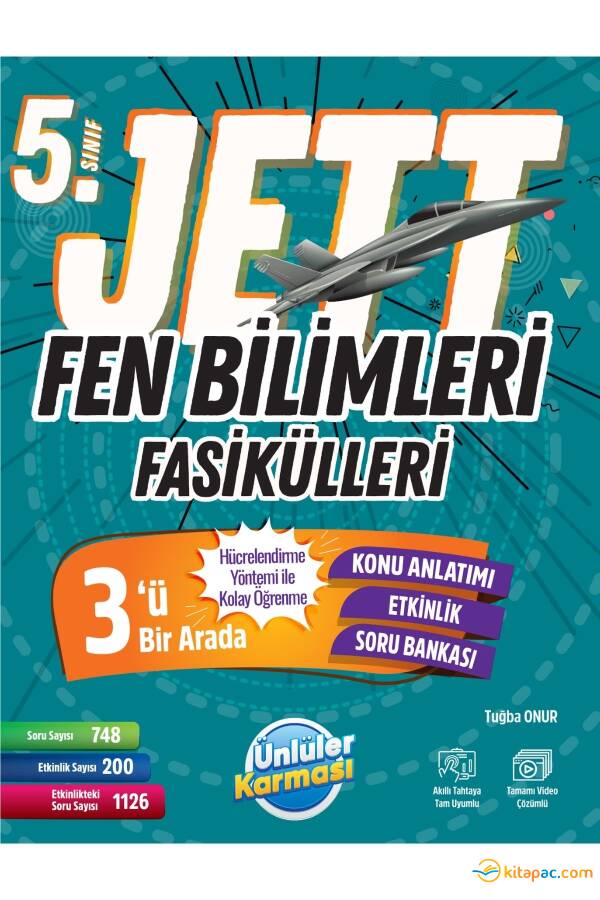 ÜNLÜLER KARMASI 5.Sınıf JETT FEN BİLİMLERİ FASİKÜLLER - 1