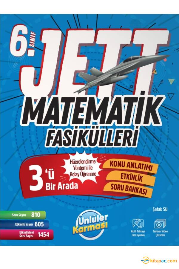 ÜNLÜLER KARMASI 6.Sınıf JETT MATEMATİK FASİKÜLLER - 1