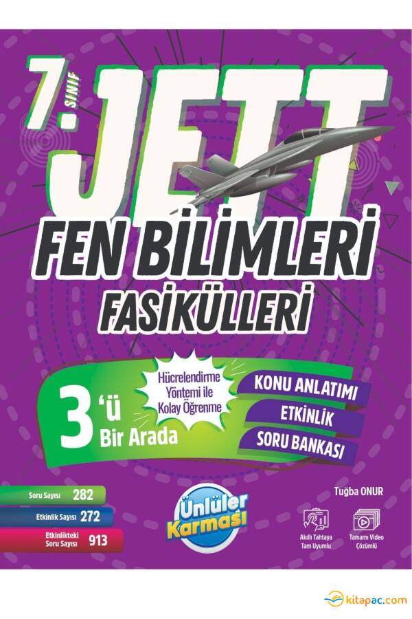 ÜNLÜLER KARMASI 7.Sınıf JETT FEN BİLİMLERİ FASİKÜLLER - 1