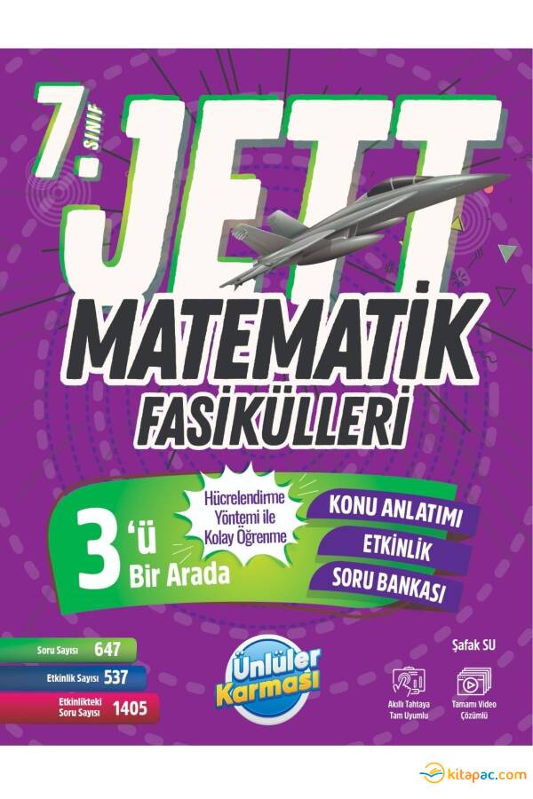 ÜNLÜLER KARMASI 7.Sınıf JETT MATEMATİK FASİKÜLLER - 1