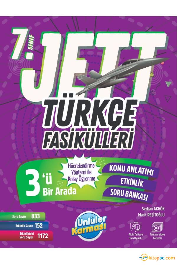 ÜNLÜLER KARMASI 7.Sınıf JETT TÜRKÇE FASİKÜLLER - 1