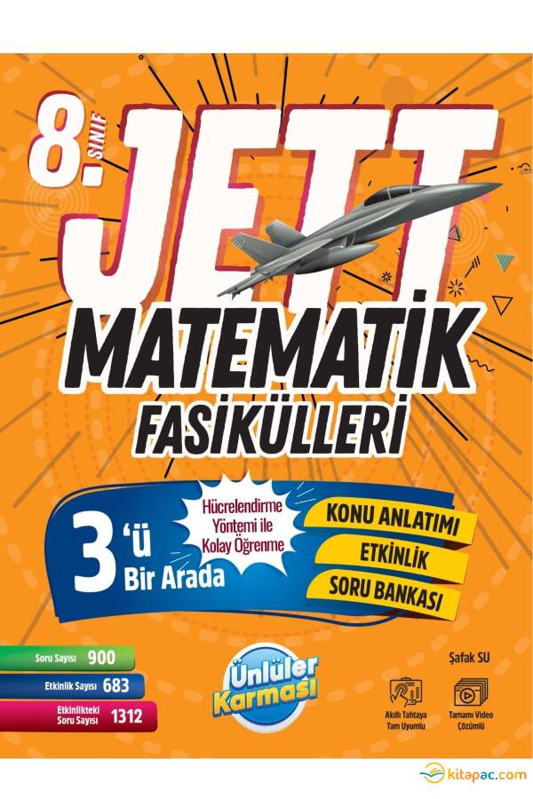 ÜNLÜLER KARMASI 8.Sınıf JETT MATEMATİK FASİKÜLLER - 1