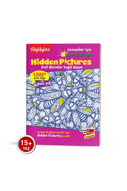 UZMANLAR İÇİN HİDDEN PİCTURES - DOĞAL YAŞAM PUZZLE - DİKKAT ATÖLYESİ YAYINLARI