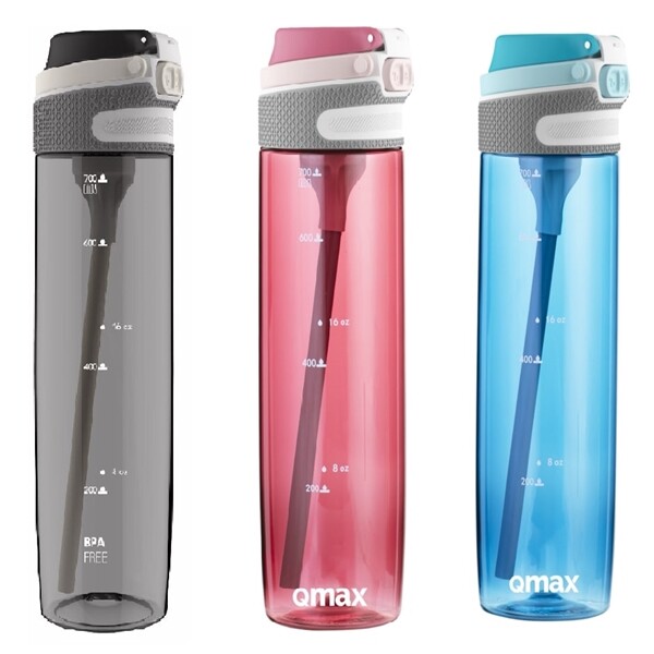 VAGON LİFE QMAX CUBBY TRITAN Pipetli SULUK 750 ml Asorti - QMAX