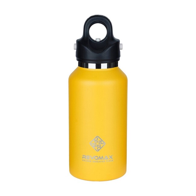 VAGON LİFE REVOMAX TERMOS MATARA PASLANMAZ ÇELİK VAKUMLU 355 ml Sarı - REVOMAX