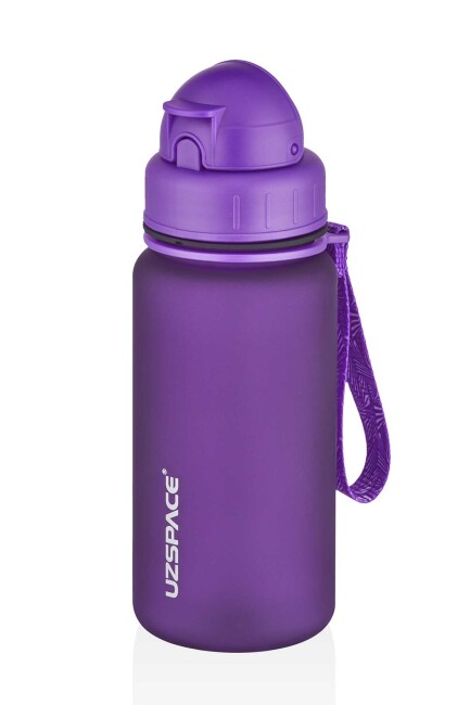 VAGON LİFE UZSPACE ABACUS TWO TRITAN Pipetli SULUK 400 ml Mor - UZSPACE