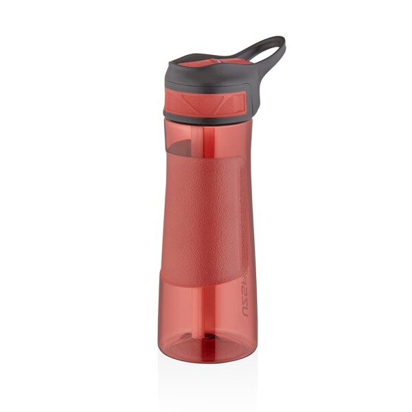 VAGON LİFE UZSPACE RİNG TRITAN Pipetli SULUK 670 ml Kırmızı - UZSPACE