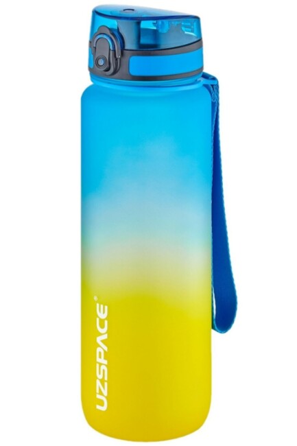 VAGON LİFE UZSPACE SU MATARASI BPA Sız 1000 ml Mavi - Sarı - UZSPACE