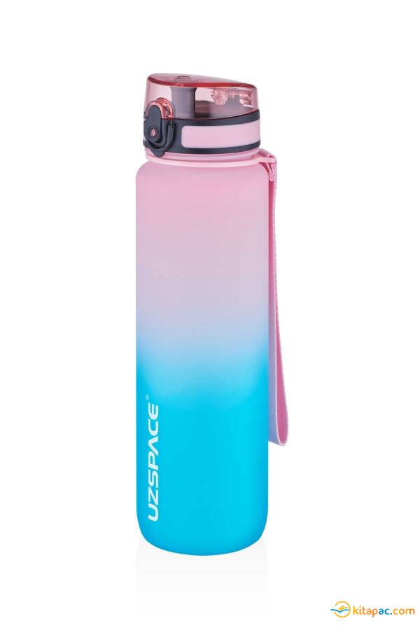 VAGON LİFE UZSPACE SU MATARASI BPA Sız 1000 ml Pembe - Turkuaz - 1