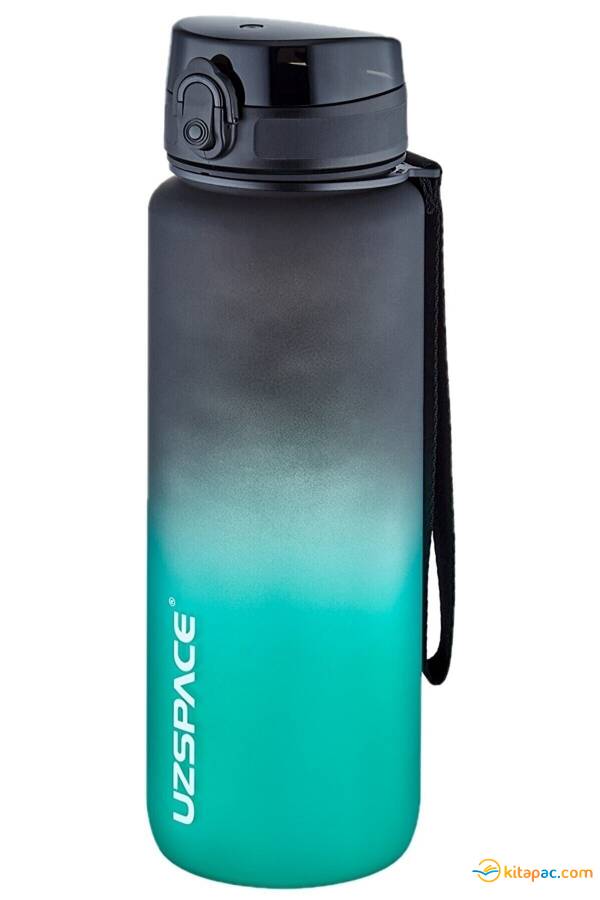 VAGON LİFE UZSPACE SU MATARASI BPA Sız 1000 ml Siyah - Yeşil - 1