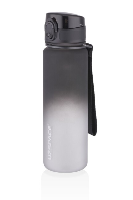 VAGON LİFE UZSPACE SU MATARASI BPA Sız 500 ml Siyah - Beyaz - UZSPACE