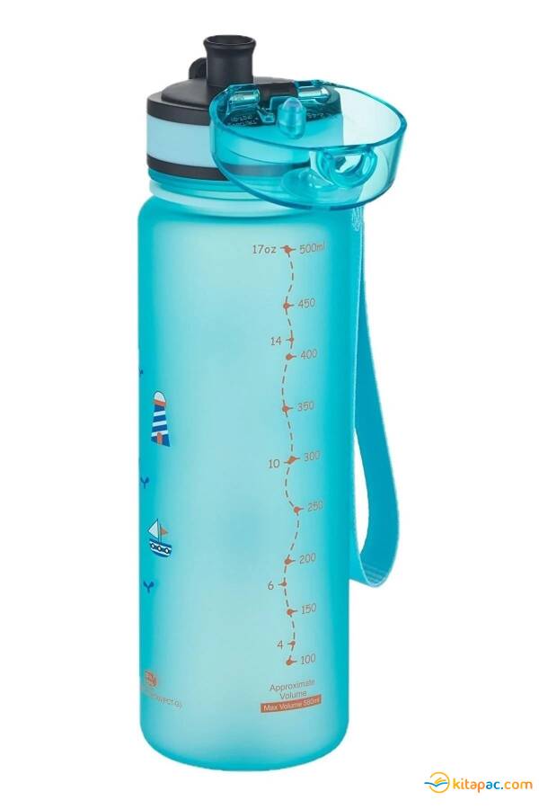 VAGON LİFE UZSPACE SU MATARASI BPA Sız 500 ml Turkuaz - 1