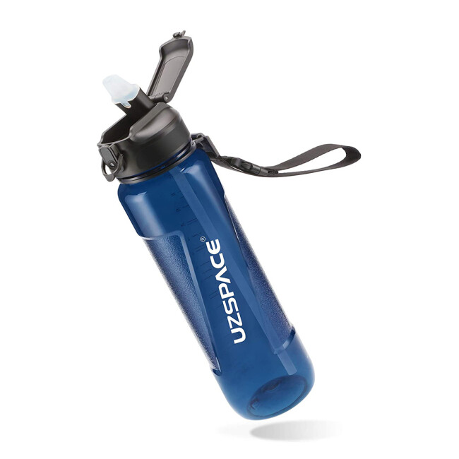 VAGON LİFE UZSPACE TRITAN Pipetli SULUK MATARA 1000 ml Kırmızı - UZSPACE