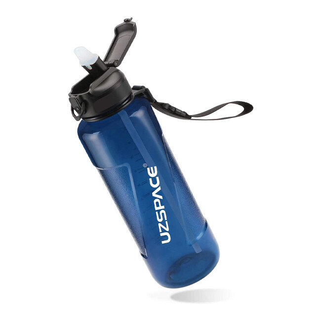 VAGON LİFE UZSPACE TRITAN Pipetli SULUK MATARA 1500 ml Kırmızı - UZSPACE