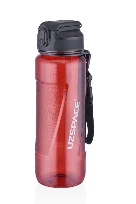 VAGON LİFE UZSPACE TRITAN Pipetli SULUK MATARA 850 ml Kırmızı - UZSPACE