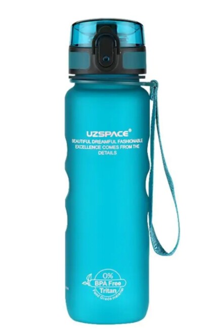 VAGON LİFE UZSPACE TUTMA DESTEKLİ TRITAN SULUK 500 ml TURKUAZ - UZSPACE