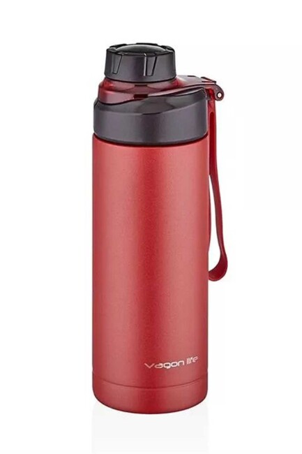 VAGON LİFE VAGONLİFE STEAM PASLANMAZ ÇELİK MATARA 500 ml Kırmızı - VAGON LİFE