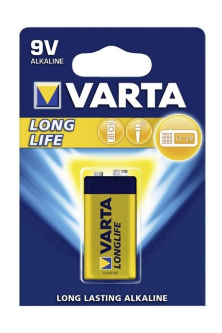 VARTA ALKALİN LL TEKLİ 9 VOLT - VARTA