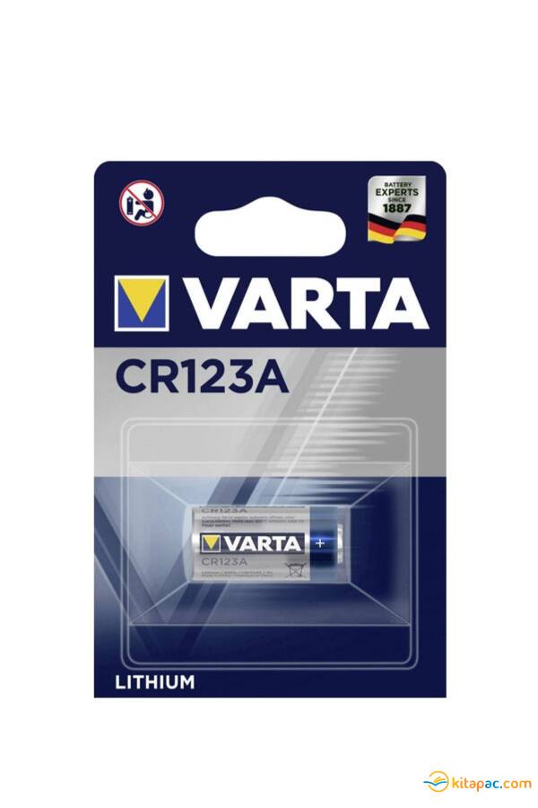 VARTA CR 123A LİTYUM PROFESYONEL PİL - 1