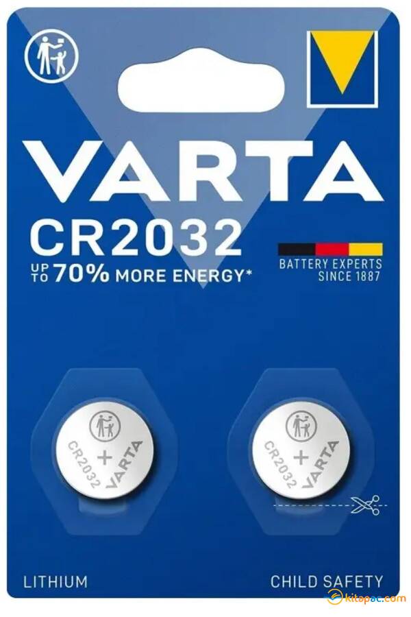 VARTA CR 2032 2 'Lİ LİTYUM DÜĞME PİL - 1
