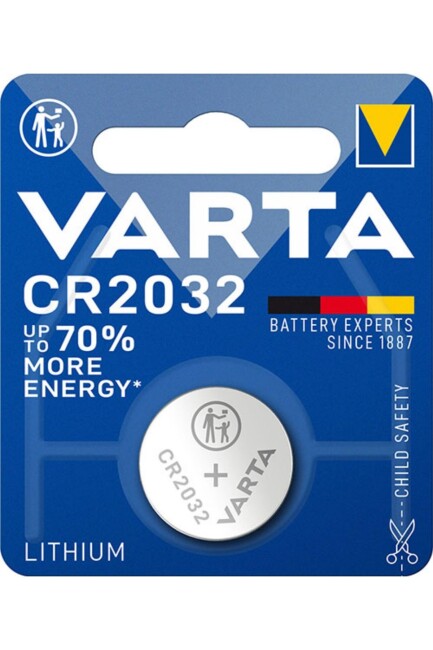 VARTA CR 2032 TEKLİ LİTYUM DÜĞME PİL - VARTA