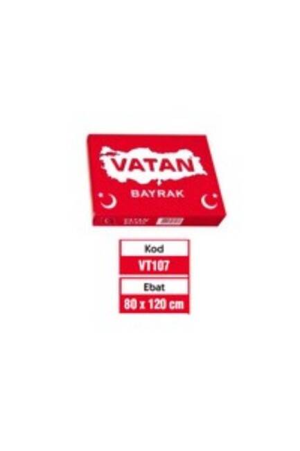 VATAN 80x120 TÜRK BAYRAĞI - VATAN BAYRAK