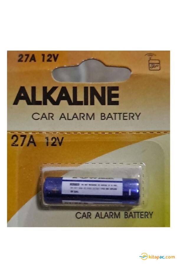 WILKINSON 27A 12 VOLT ALKALİNLİ ALARM PİLİ - 1