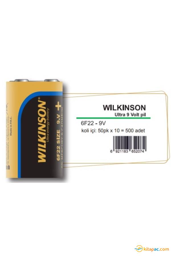 WILKINSON 6F22-9 VOLT PİL - 1