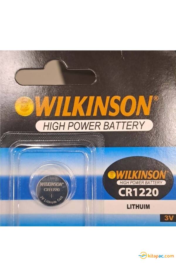WILKINSON CR1220 3V LİTYUM DÜĞME PİL - 1